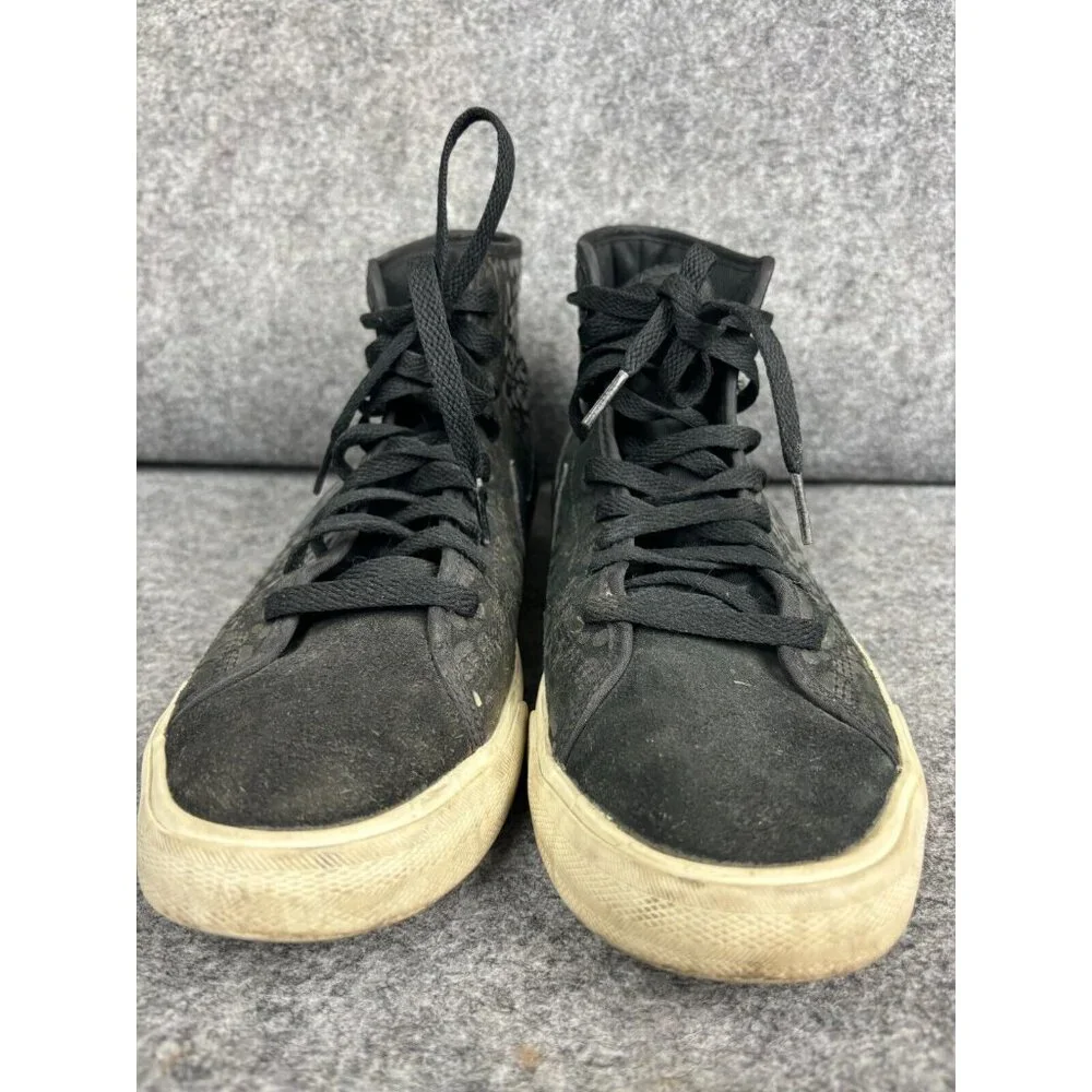 Nike Primo Court Mid Suede‎ Trainers Women’s 9.5 Black Animal Print 768866-001